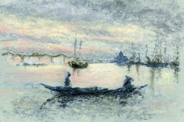 Reproduction of Whistler's "Fishing"