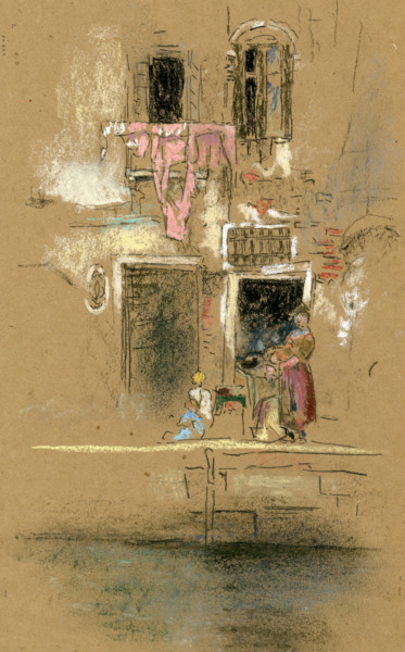 Reproduction of Whistler's "Note in Pink"