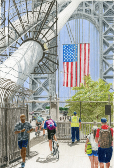 4th of July, George Washington Bridge, NYC